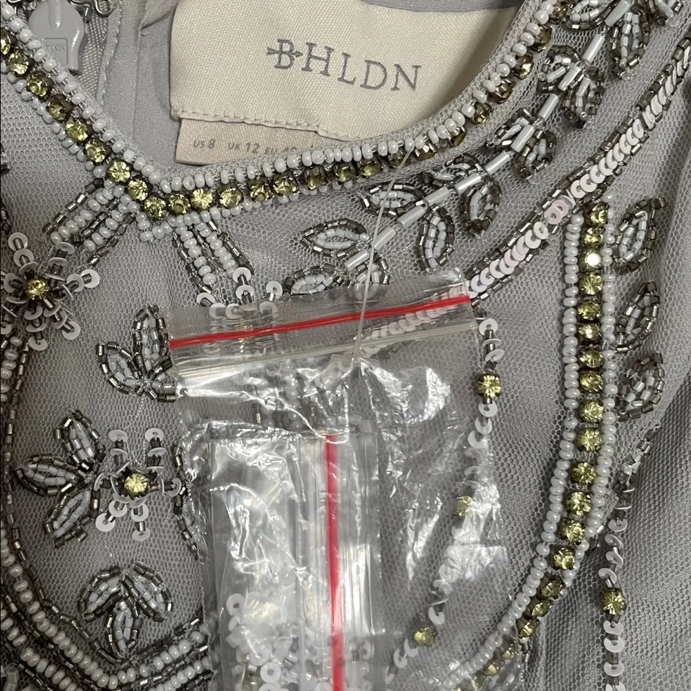 NWOT BHLDN BEADED GOWN, size 8 - Picture 12 of 14